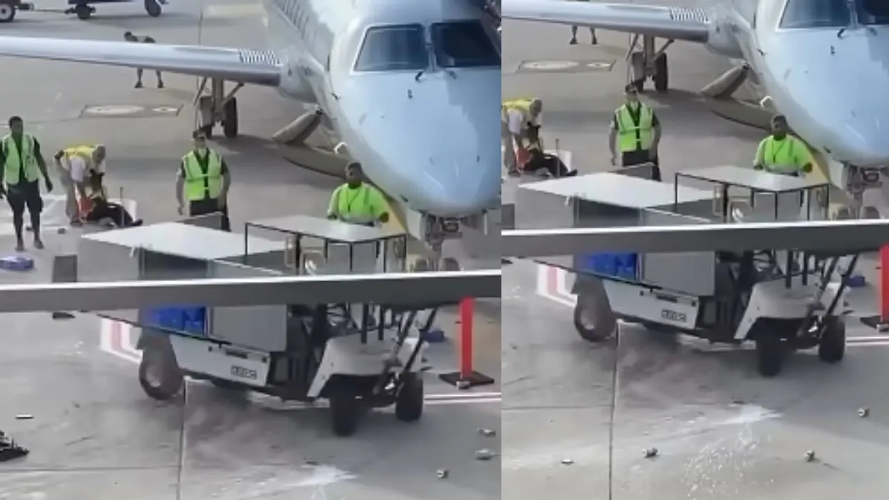 Viral airport video